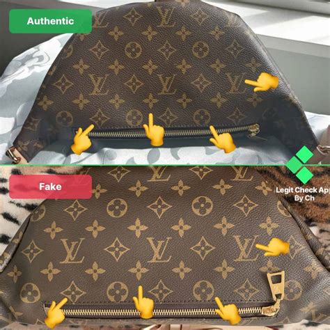 fake louis vuitton backpack vs real|knock off Louis Vuitton bags.